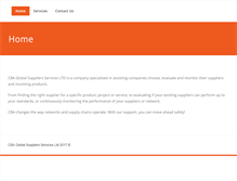 Tablet Screenshot of cbaservices.net